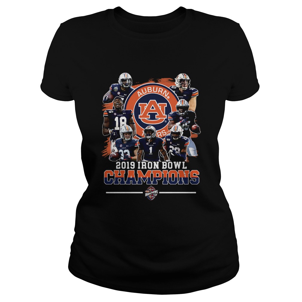 Auburn Tigers 2019 Iron Bowl Champions Team Classic Ladies