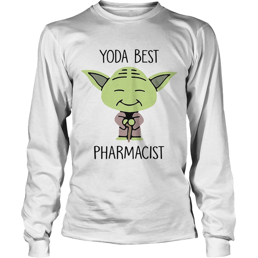 Baby Yoda Best Pharmacist LongSleeve