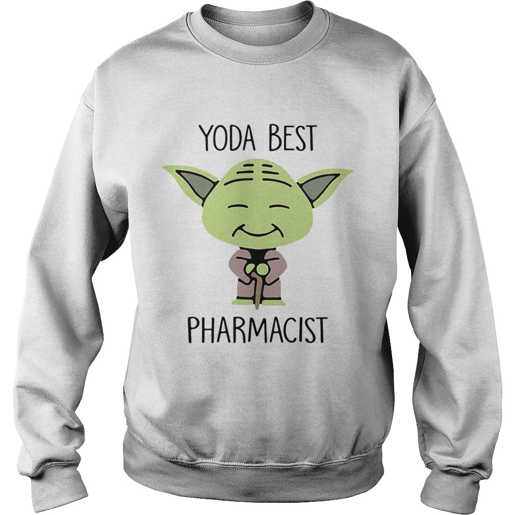 Baby Yoda Best Pharmacist Sweatshirt