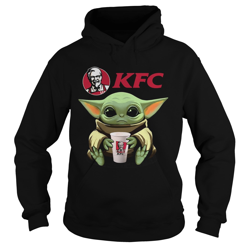 Baby Yoda Hug KFC Hoodie