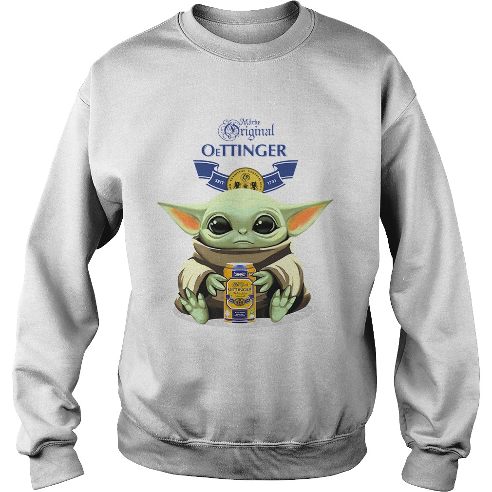 Baby Yoda Hug Marke Original Oettinger Sweatshirt