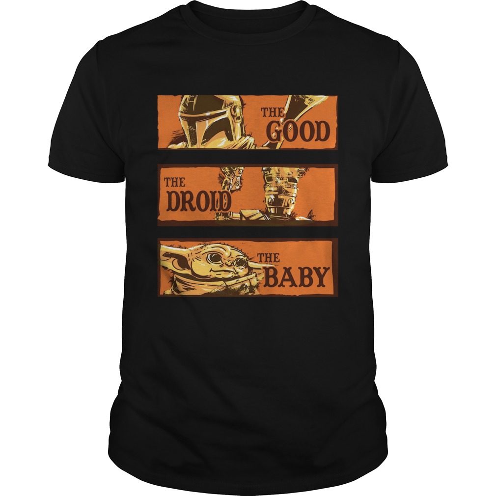 Baby Yoda Star Wars The Good The Droid The Baby shirt