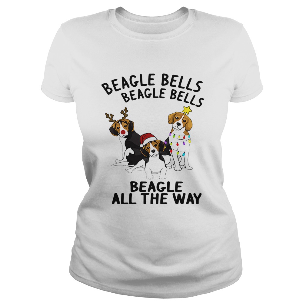 Beagle Bells Beagle All The Way Christmas Classic Ladies