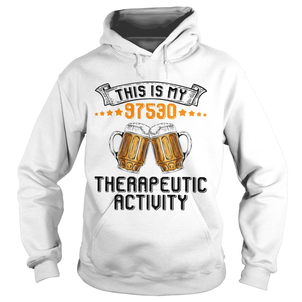 Beer This Is My 97530 Therapeutic Activity Hoodie