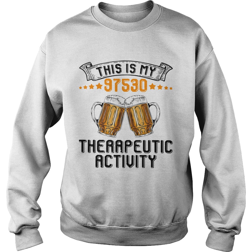 Beer This Is My 97530 Therapeutic Activity Sweatshirt