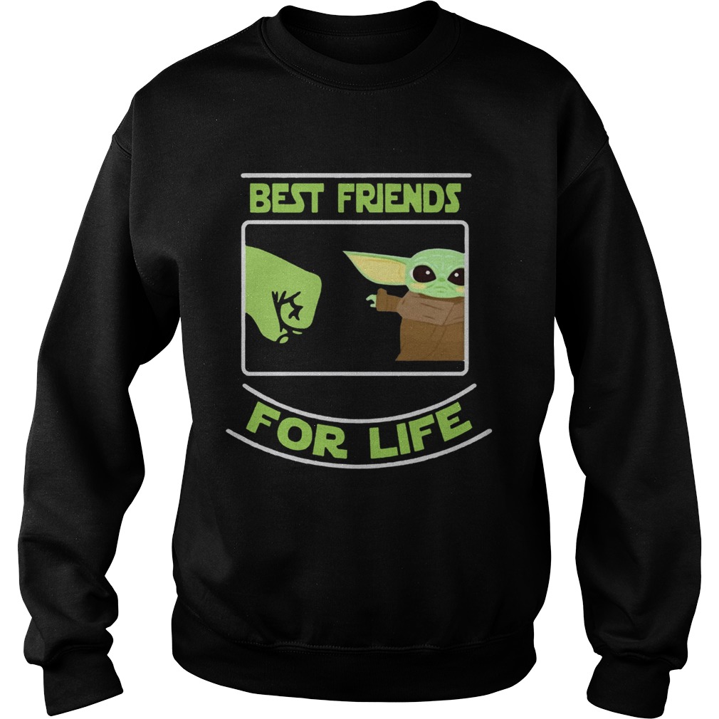 Best Friends For Life Baby Yoda Sweatshirt