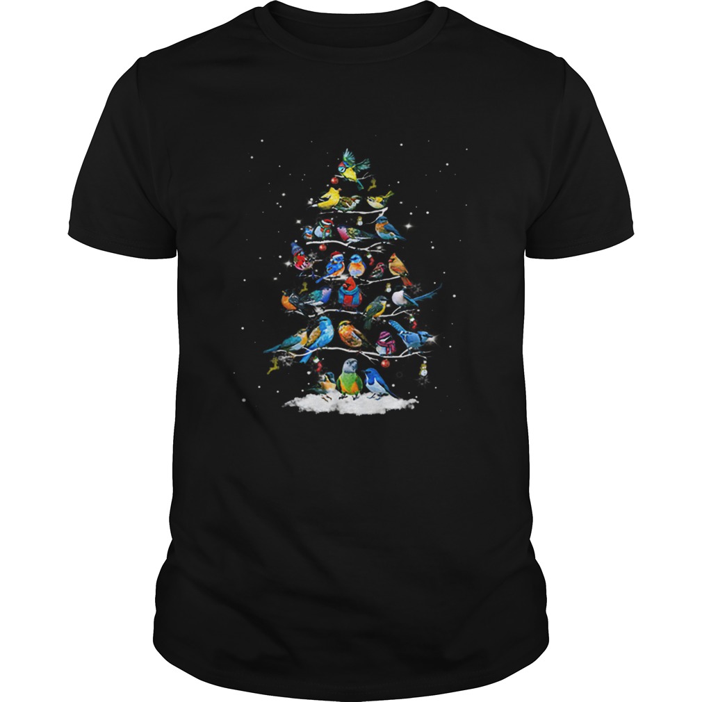 Birds Christmas Tree shirt