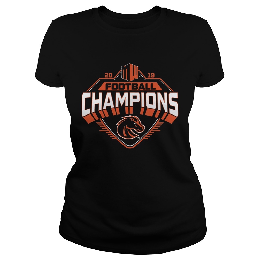 Boise State Broncos 2019 Mountain West Football Champions Classic Ladies