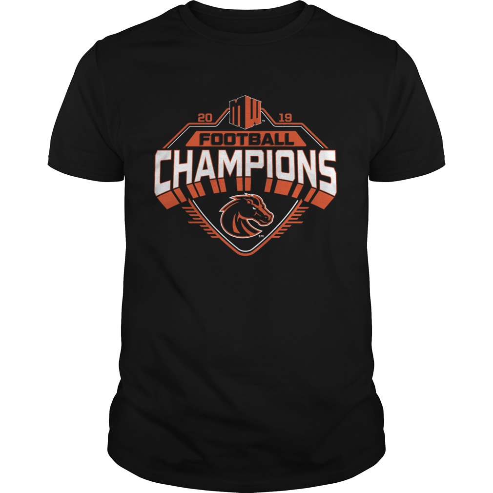 Boise State Broncos 2019 Mountain West Football Champions shirt
