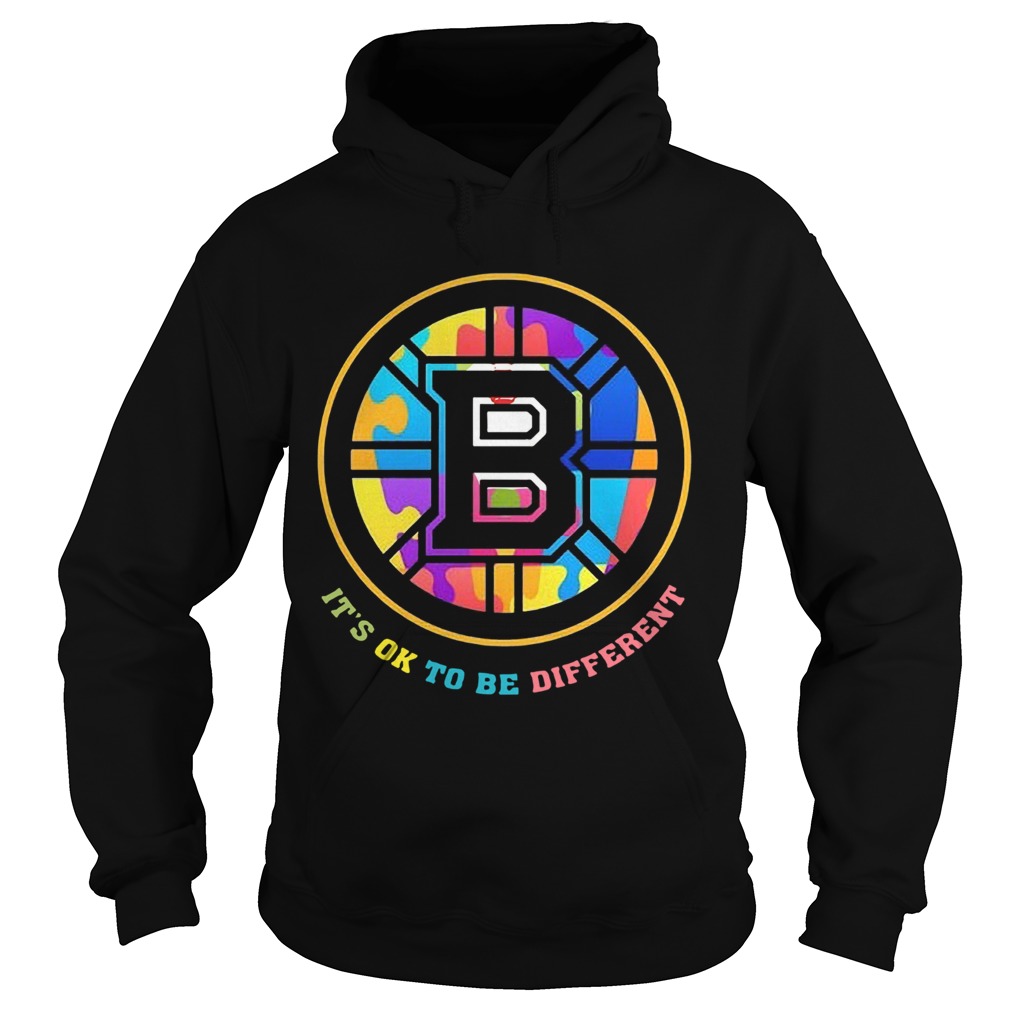 Boston Bruins Its Ok To Be Different Hoodie