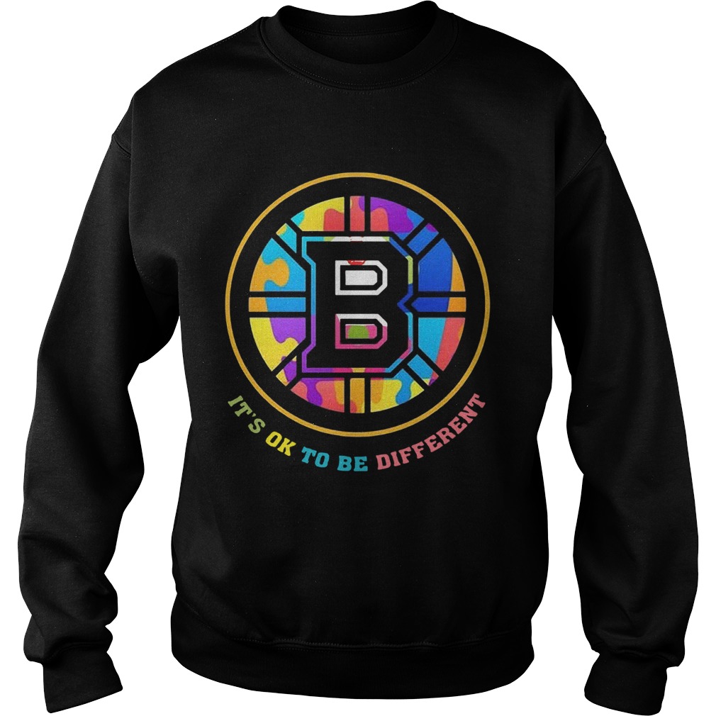 Boston Bruins Its Ok To Be Different Sweatshirt