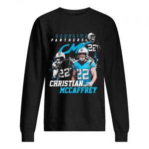 CMC Carolina Panthers Football #22 Christian McCaffrey Sweatshirt
