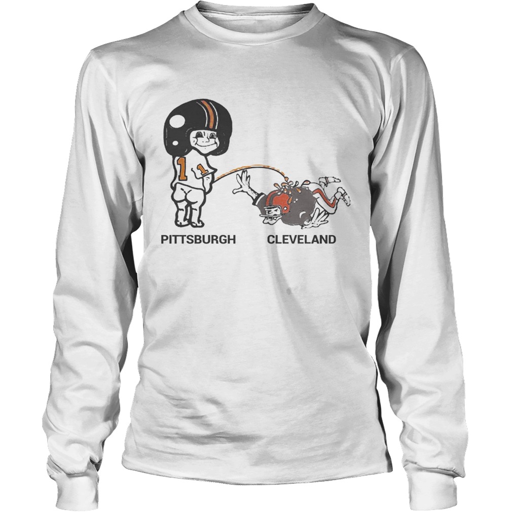 Cam Sutton Pittsburgh Peeing on Cleveland LongSleeve