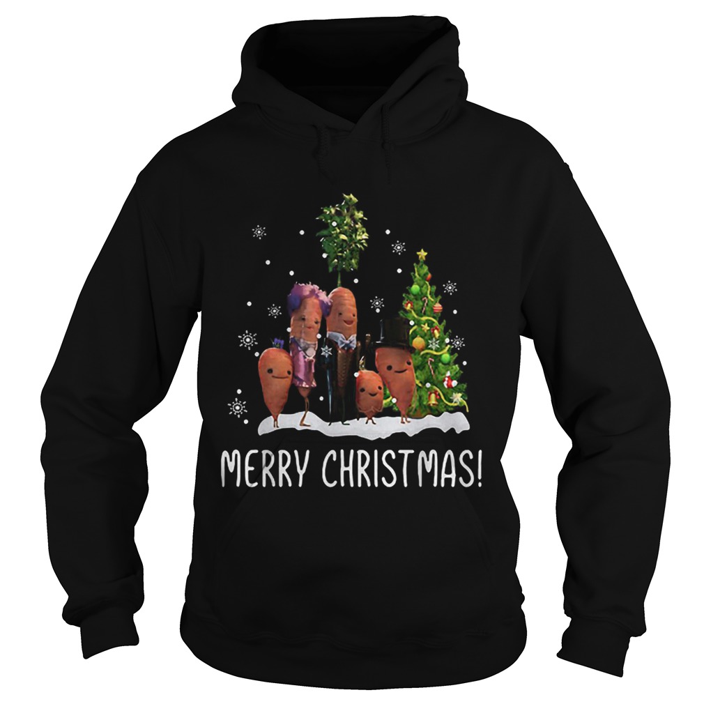 Carrots family Merry Christmas Hoodie