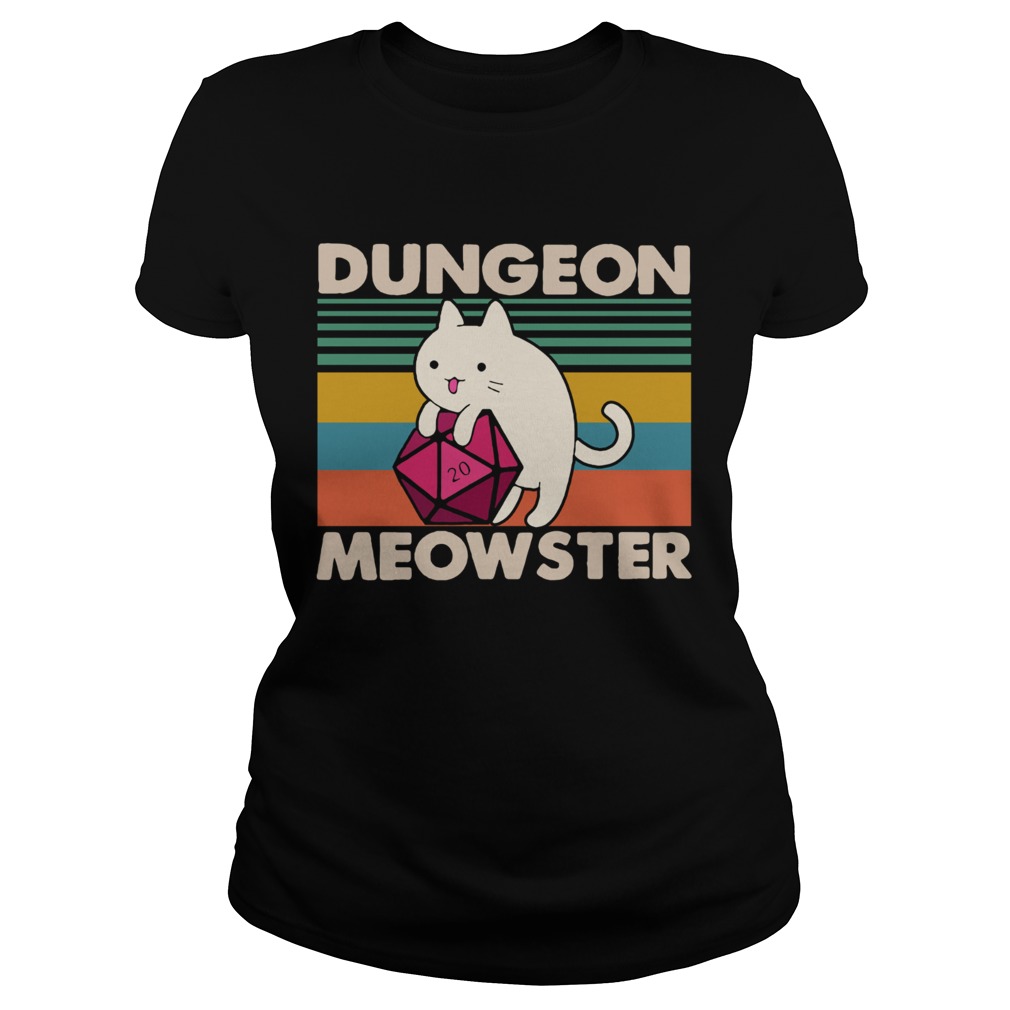 Cat dungeon meowster vintage Classic Ladies