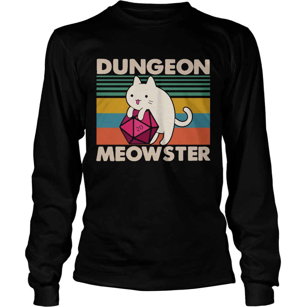 Cat dungeon meowster vintage LongSleeve