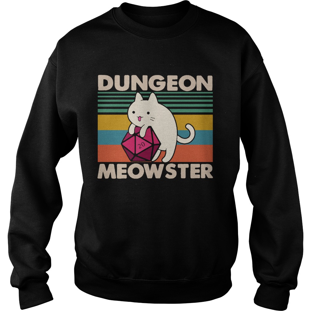 Cat dungeon meowster vintage Sweatshirt