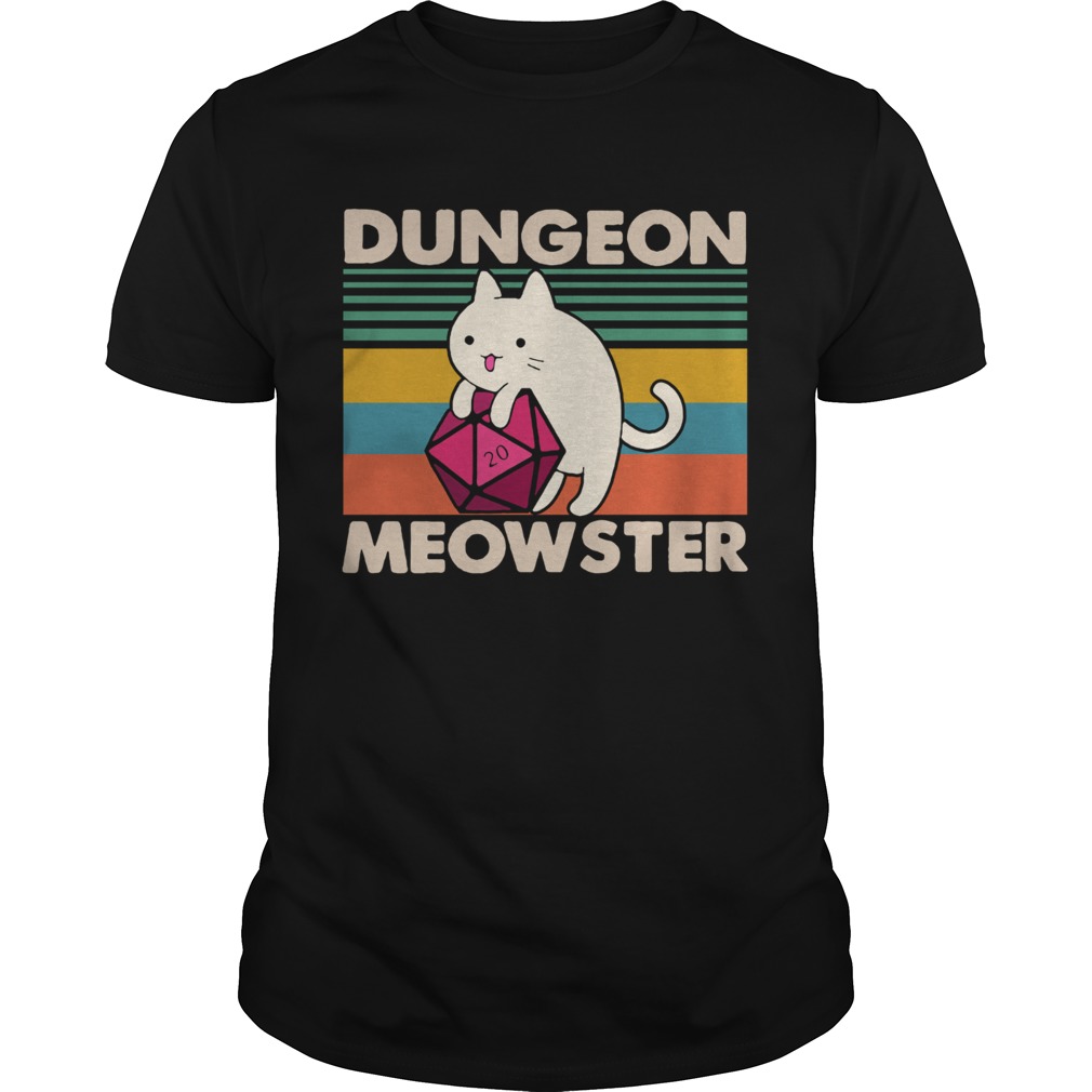 Cat dungeon meowster vintage shirt