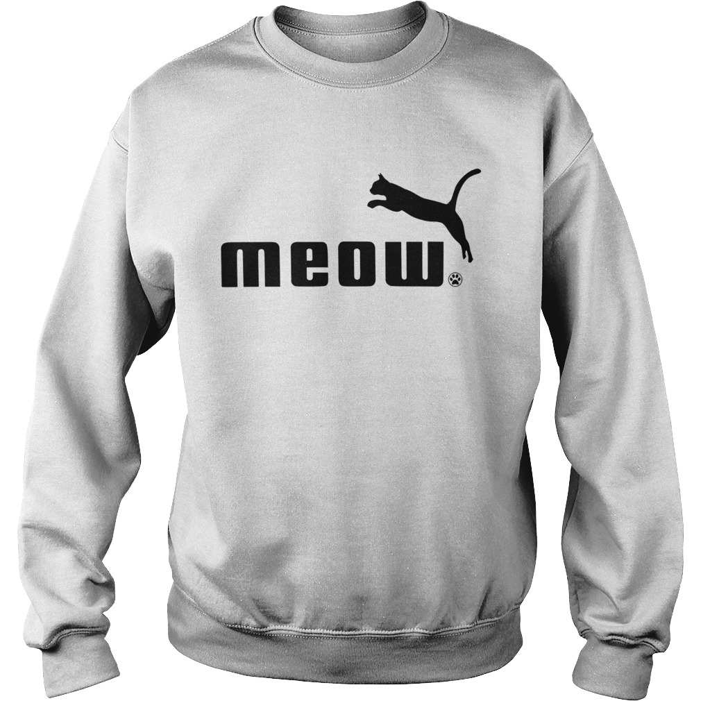 Cat meow Sweatshirt