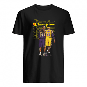 Champion Kobe Bryant and Lebron James  Classic Men's T-shirt