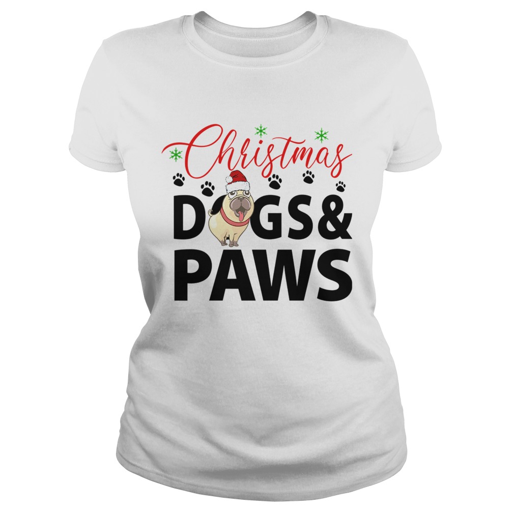 Christmas DogsPaws Classic Ladies
