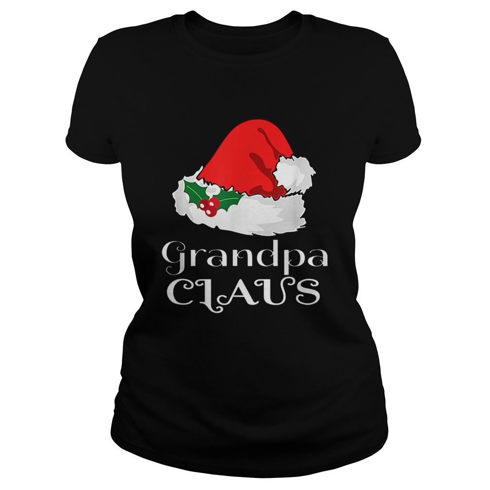 Christmas Grandpa Claus Matching Pajama Mens Santa Hat Xmas Classic Ladies