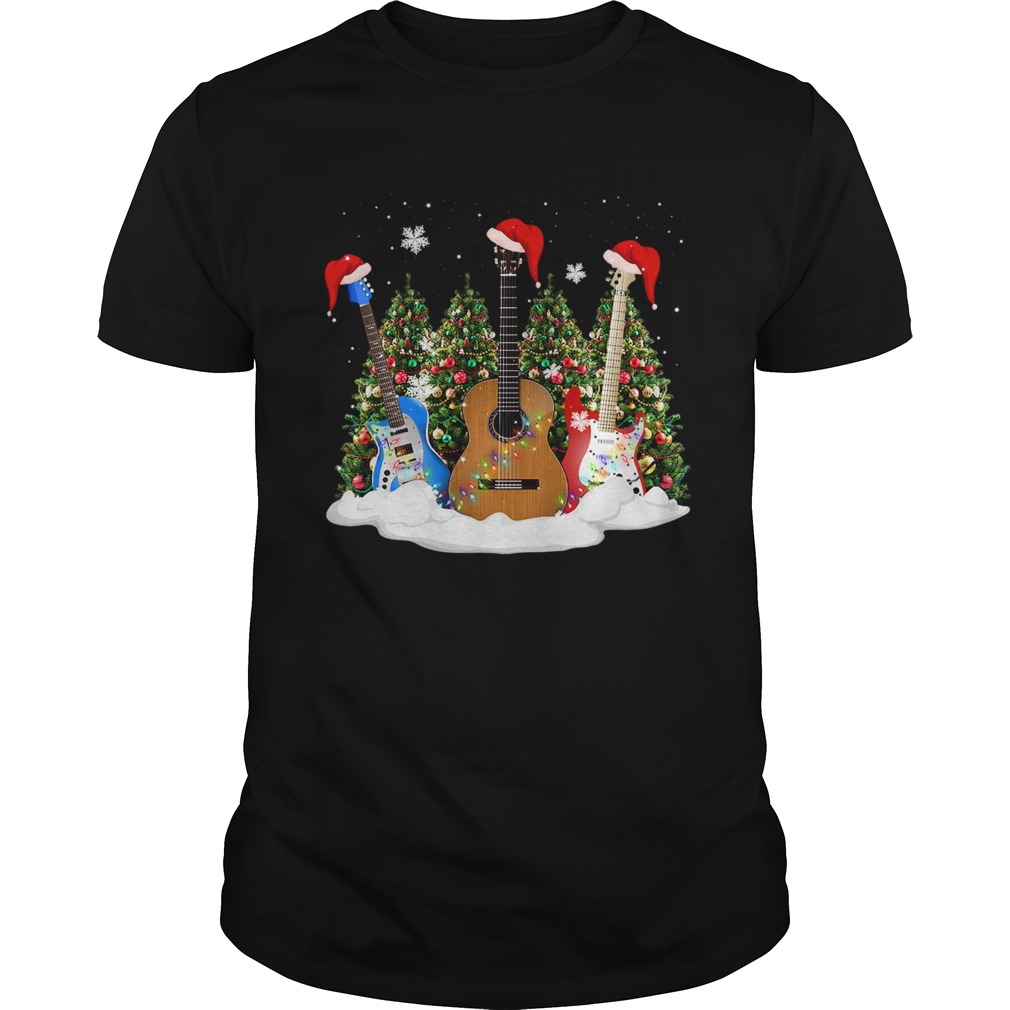 Christmas Guitar shirt