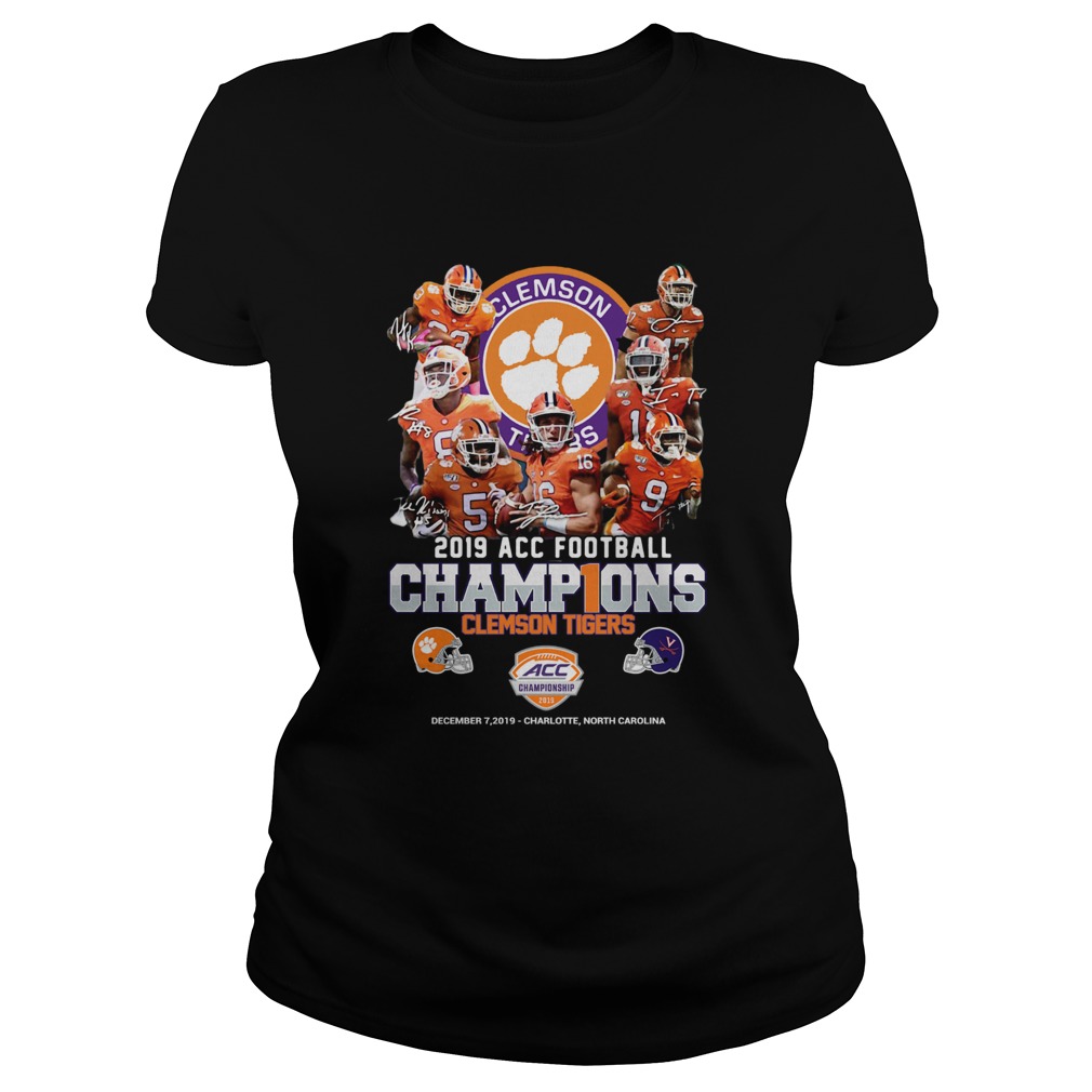 Clemson Tigers 2019 ACC Football Champions Classic Ladies
