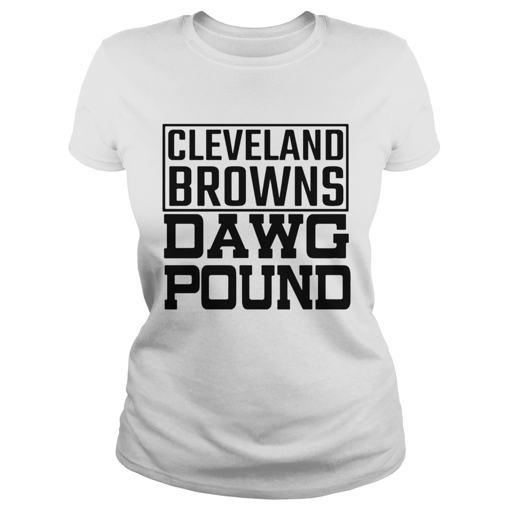 Cleveland Browns Freddie Kitchens Dawg Pound Classic Ladies