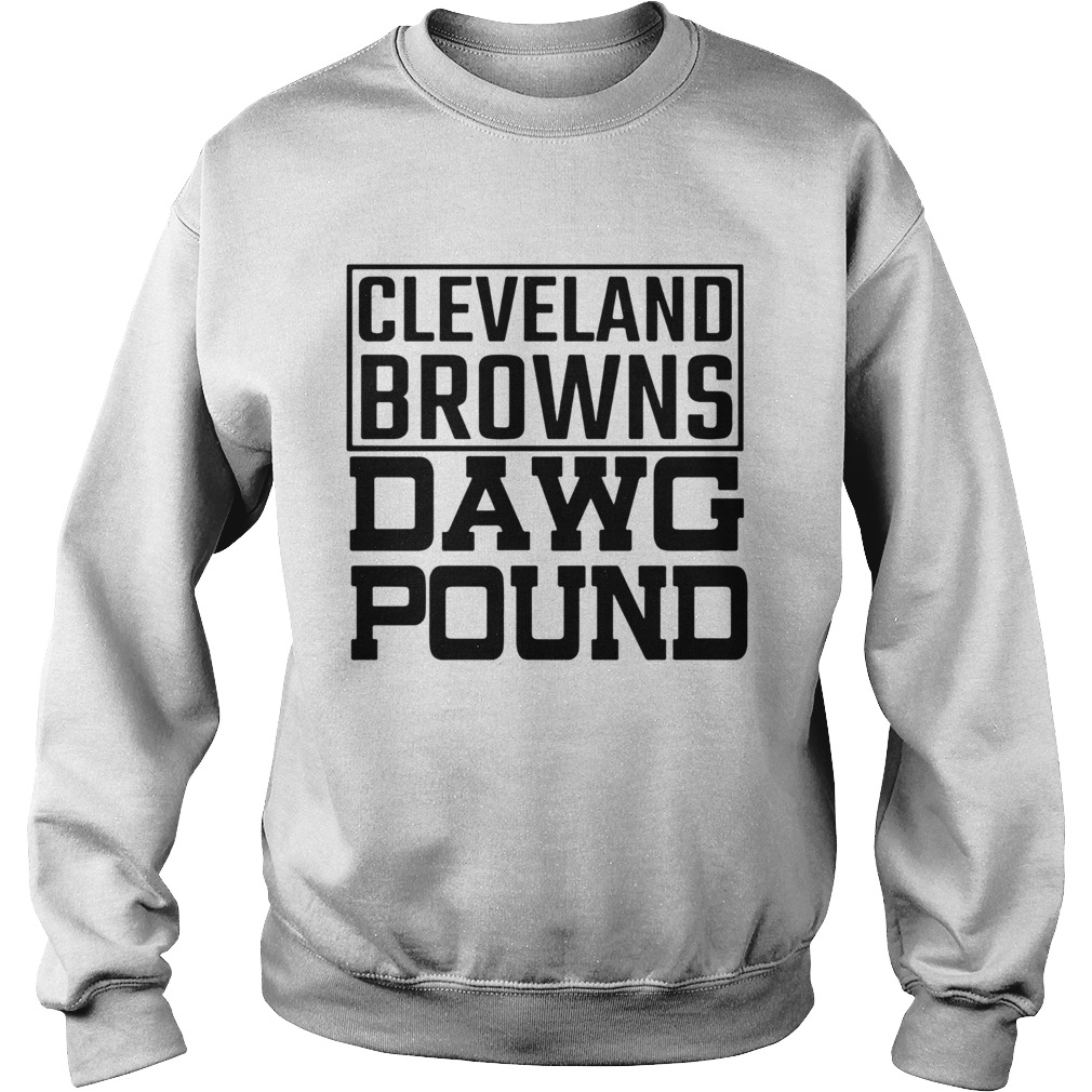 Cleveland Browns Freddie Kitchens Dawg Pound Sweatshirt