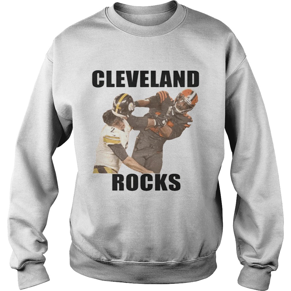 Cleveland Rocks Rudolph Started It Sweatshirt