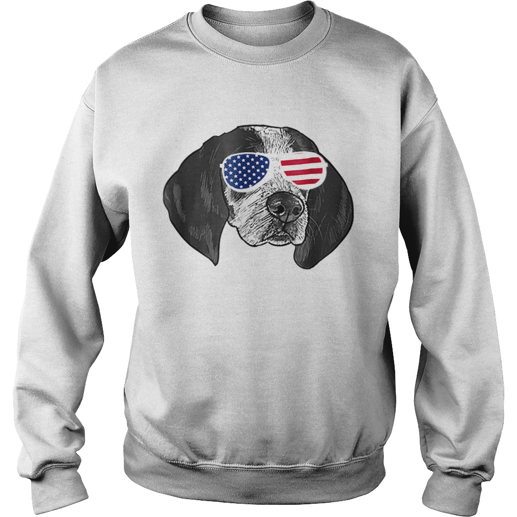 Coonhound American glasses Sweatshirt