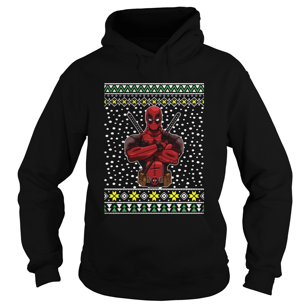 Deadpool Ugly Christmas Hoodie