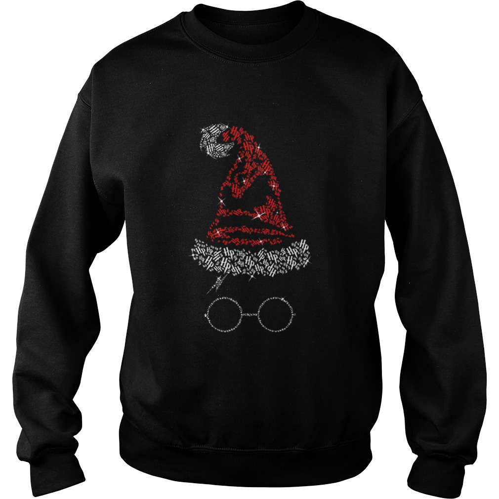Diamond Christmas hat Harry Potter Sweatshirt
