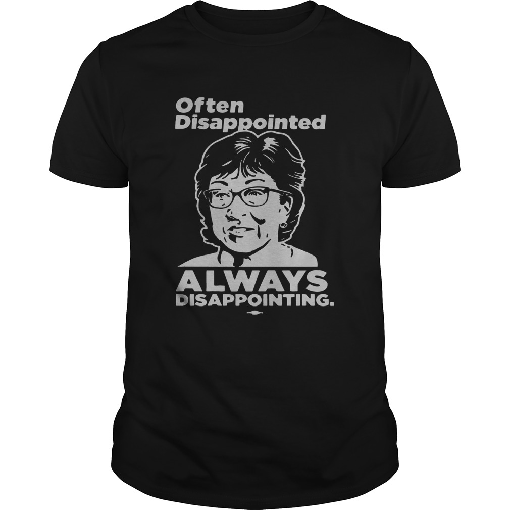 Disappointed Always Disappointing shirt