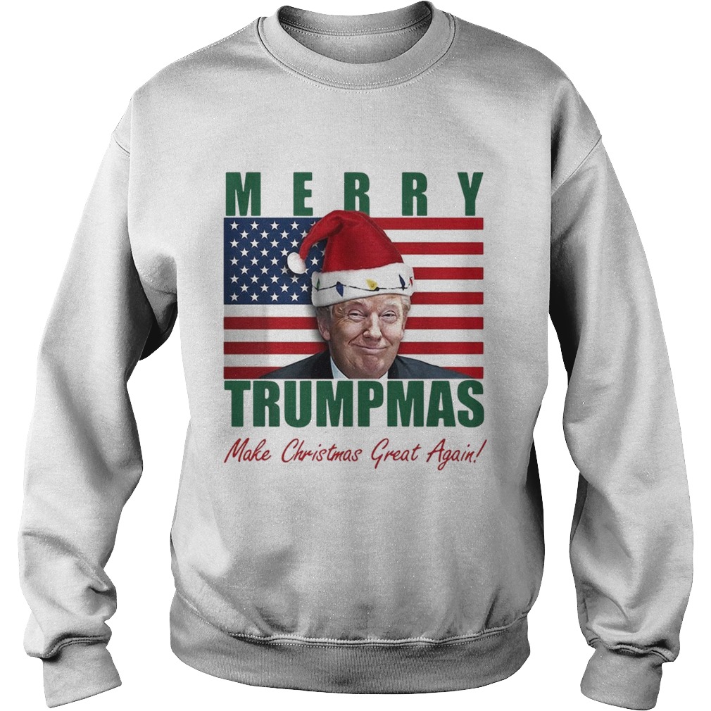 Donald Trump merry Trumpmas make Christmas great again Sweatshirt