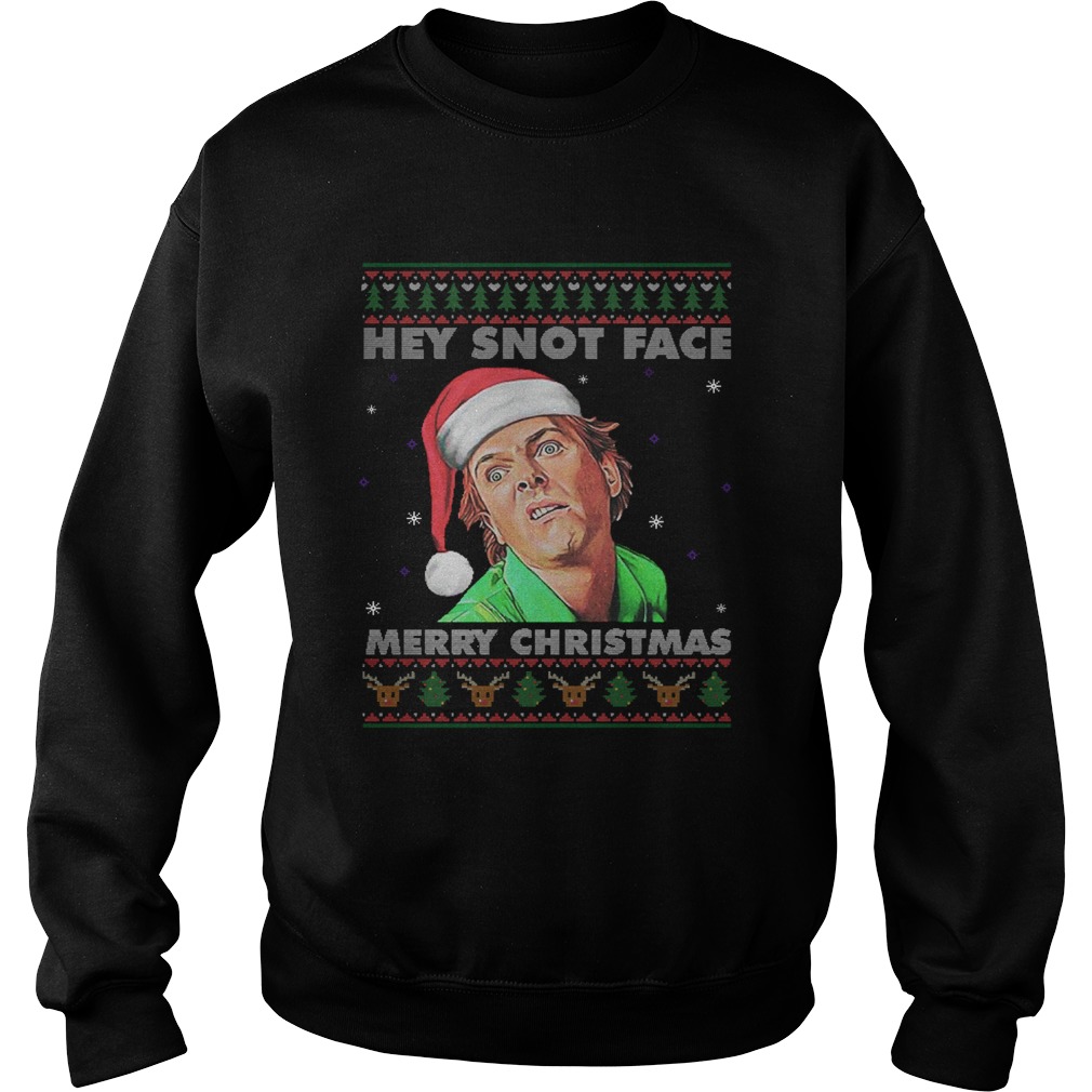 Drop Dead Fred Hey Snot Face Merry Christmas Ugly Sweatshirt