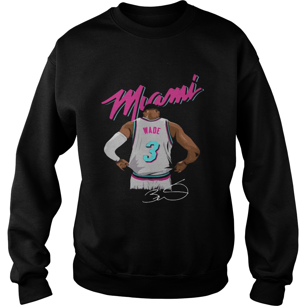 Dwyane Wade Miami Heat Basketball signature Sweatshirt