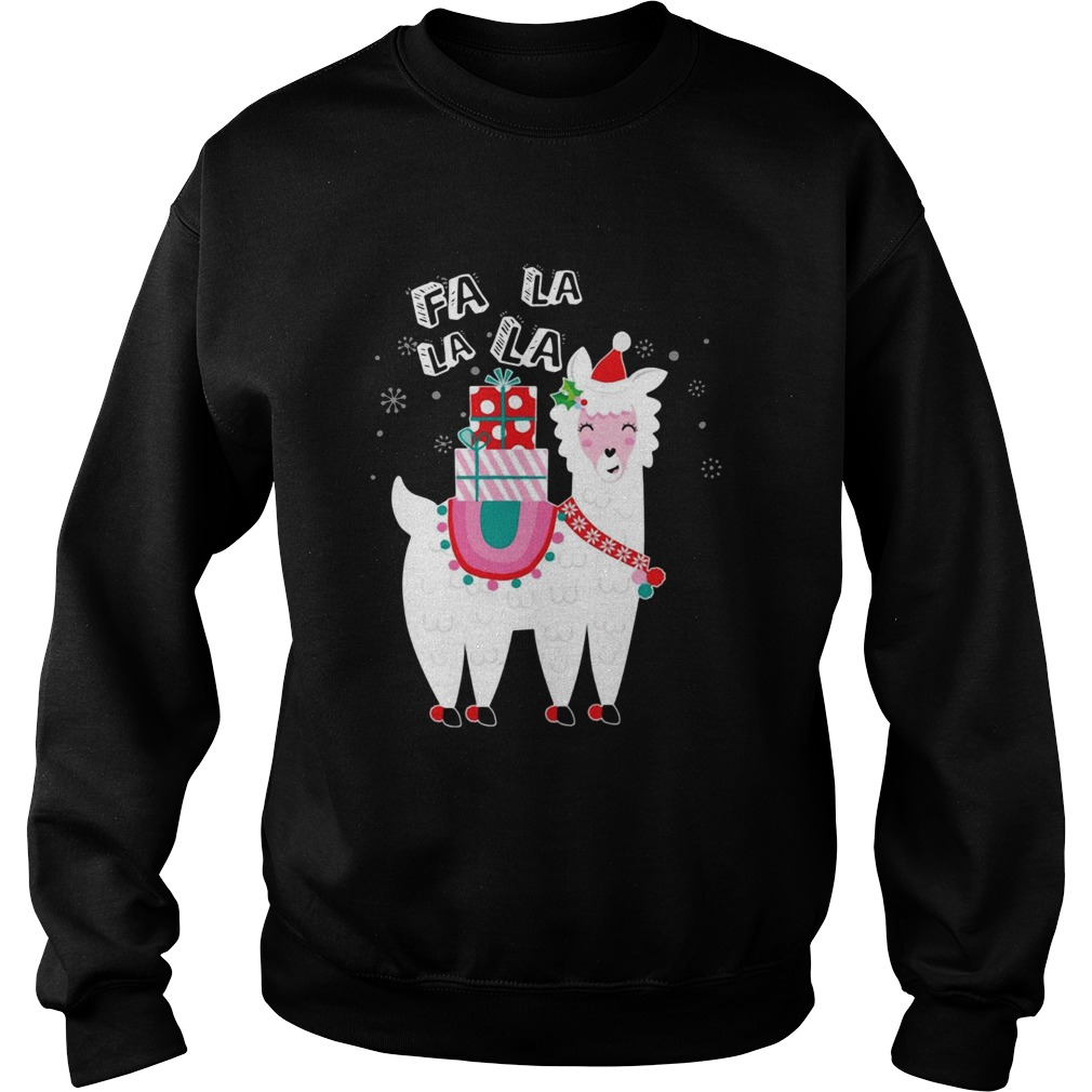 Fa La La La Lamp Funny Christmas Sweatshirt