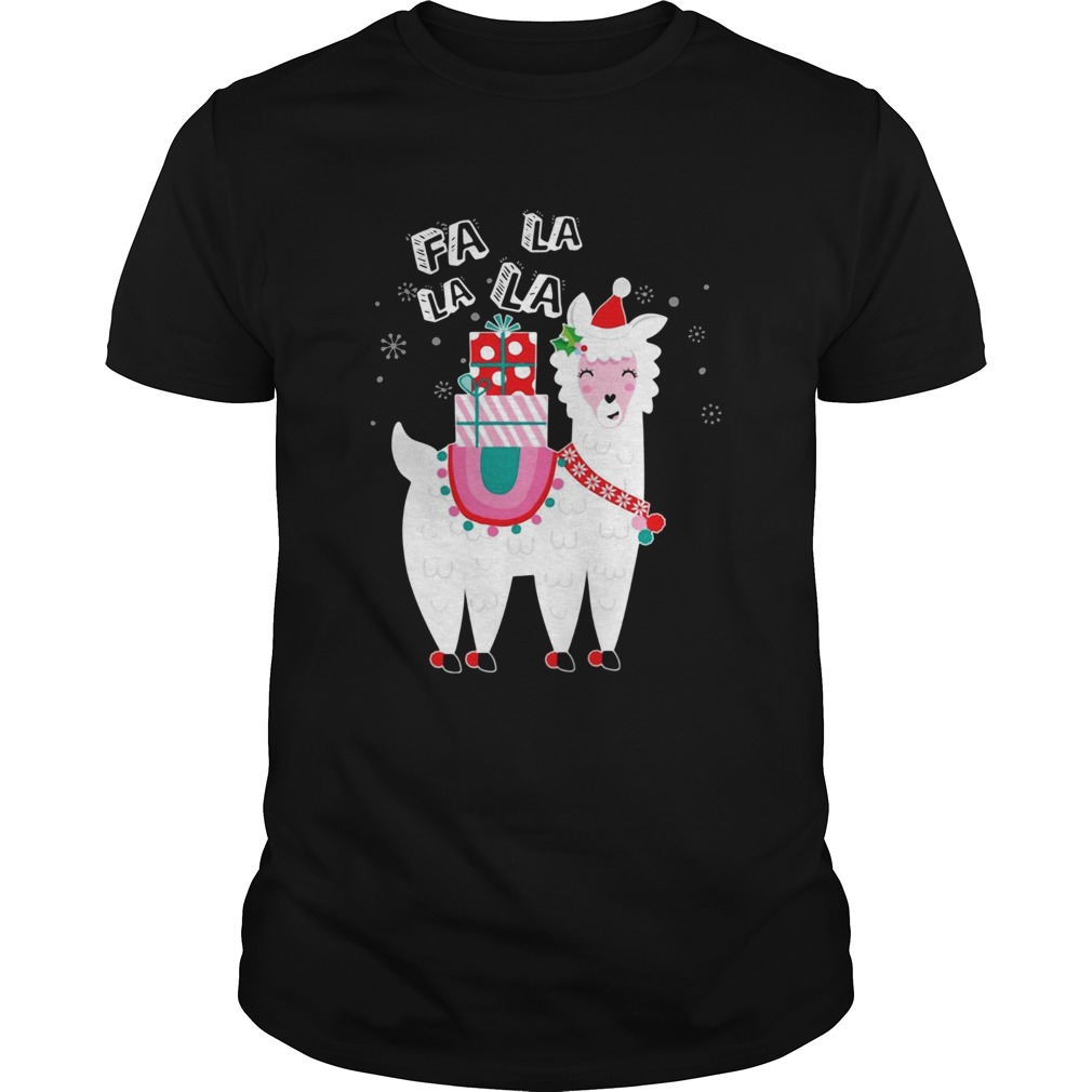 Fa La La La Lamp Funny Christmas Shirt