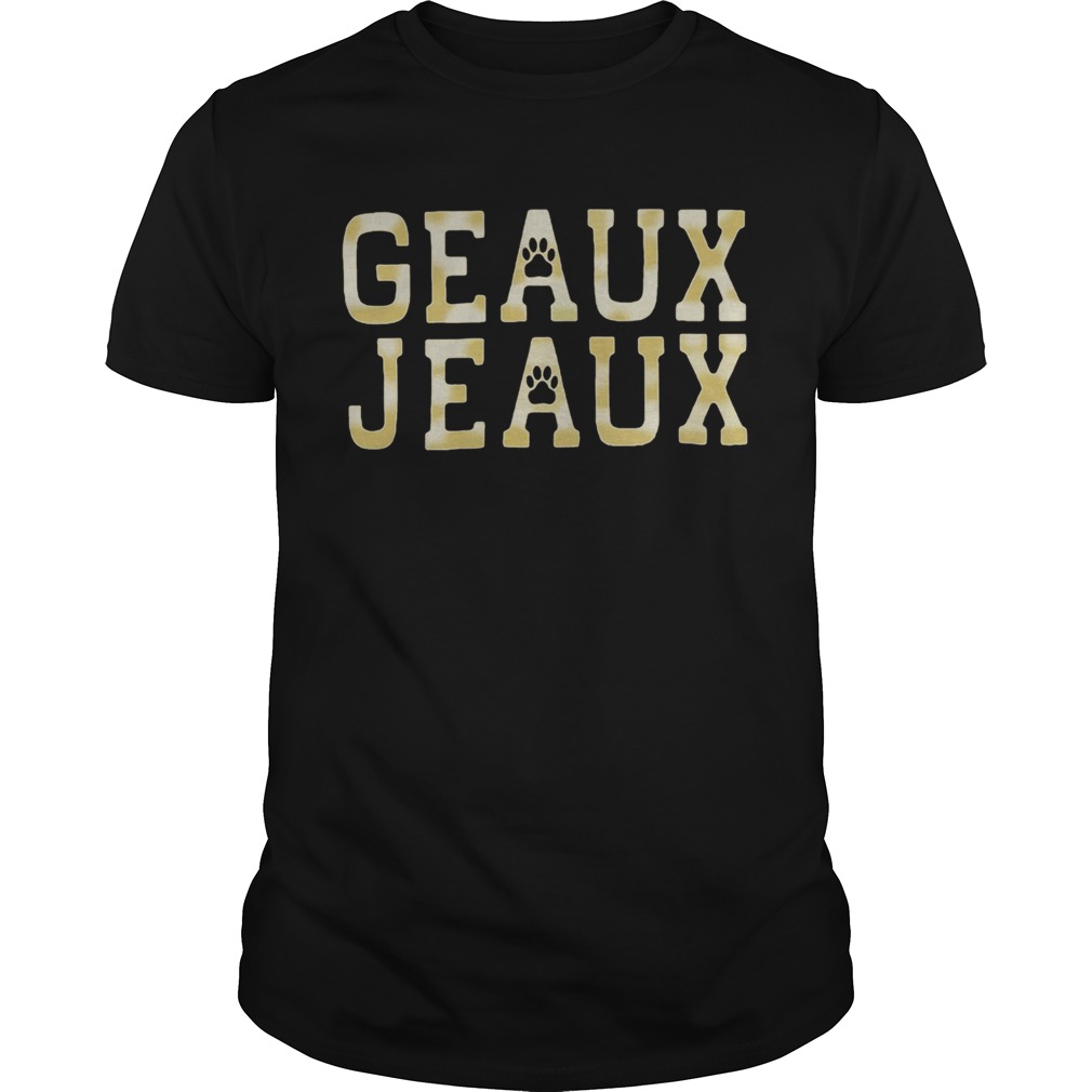Geaux Jeaux Joe Burrow LSU Football shirt
