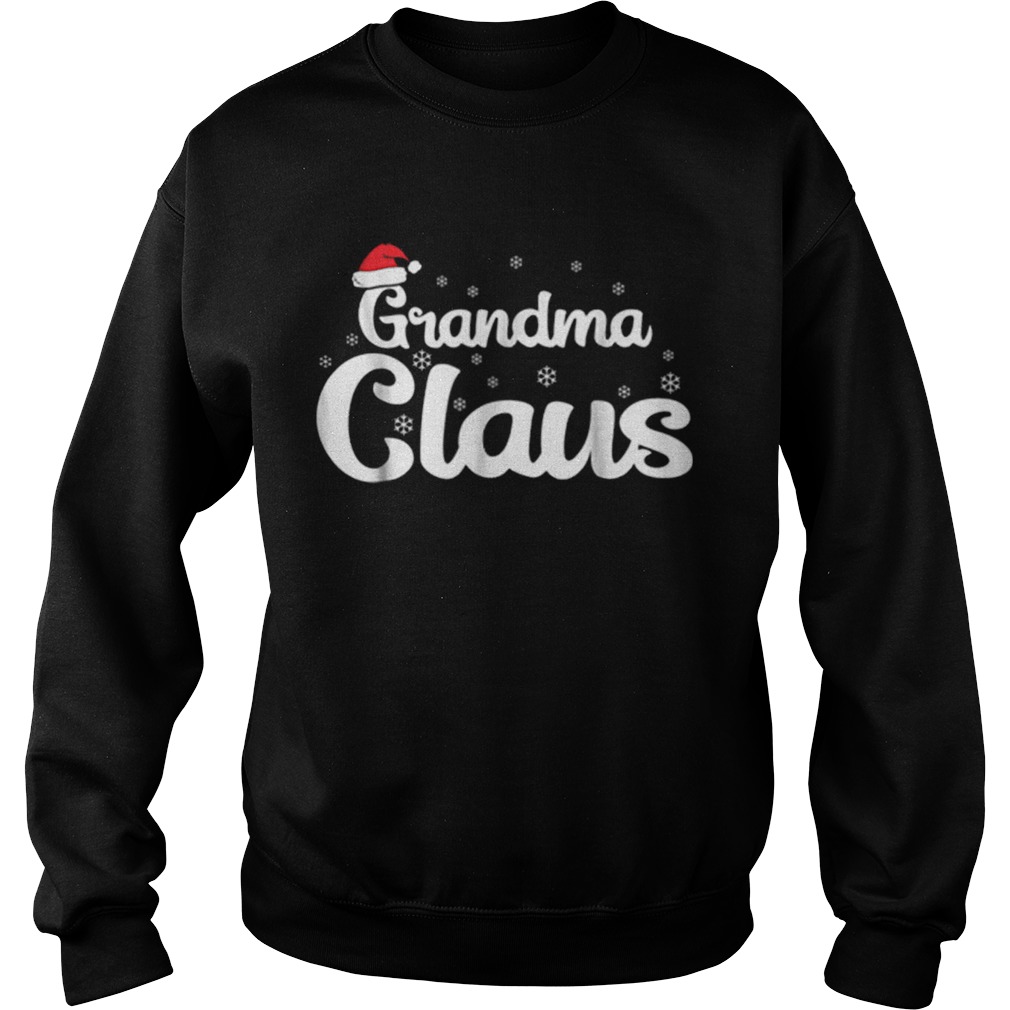 Grandma Claus Christmas Family Matching Pajama Sweatshirt