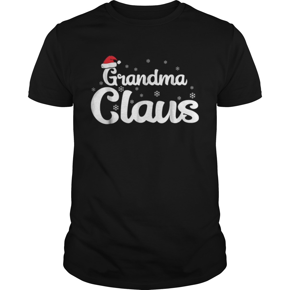 Grandma Claus Christmas Family Matching Pajama shirt