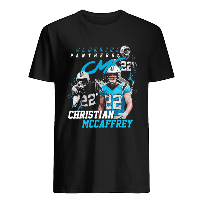 CMC Carolina Panthers Football #22 Christian McCaffrey shirt