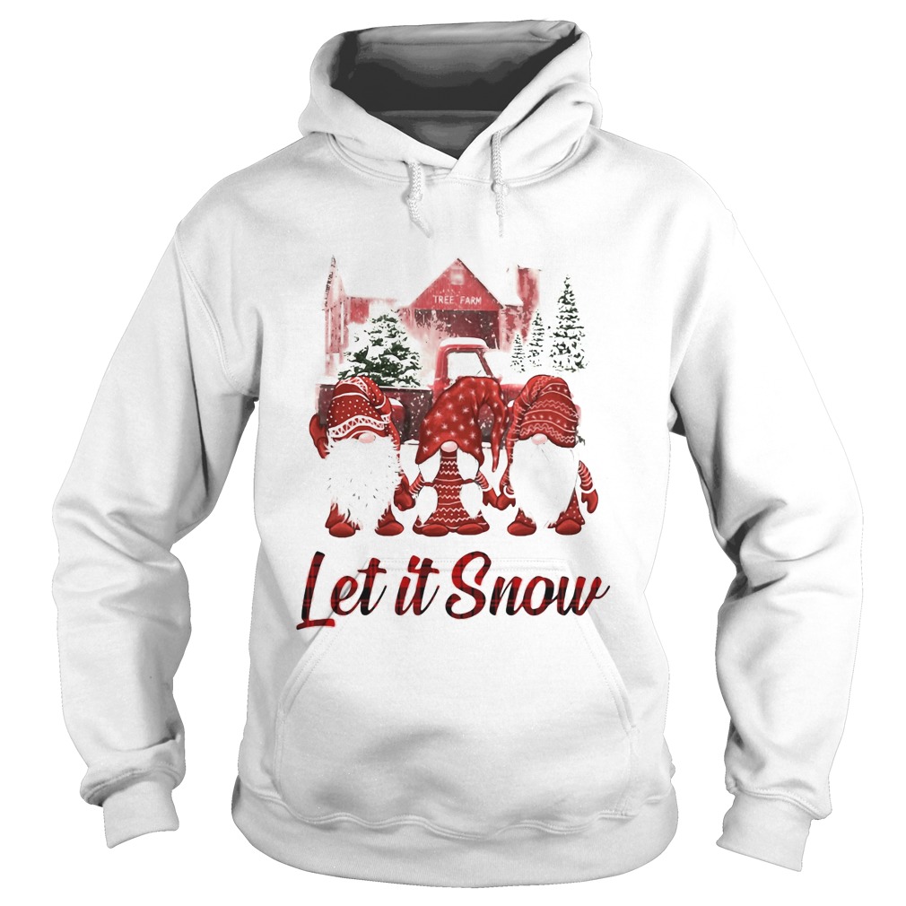 Hanging With Red Gnomies Let It Now Hoodie