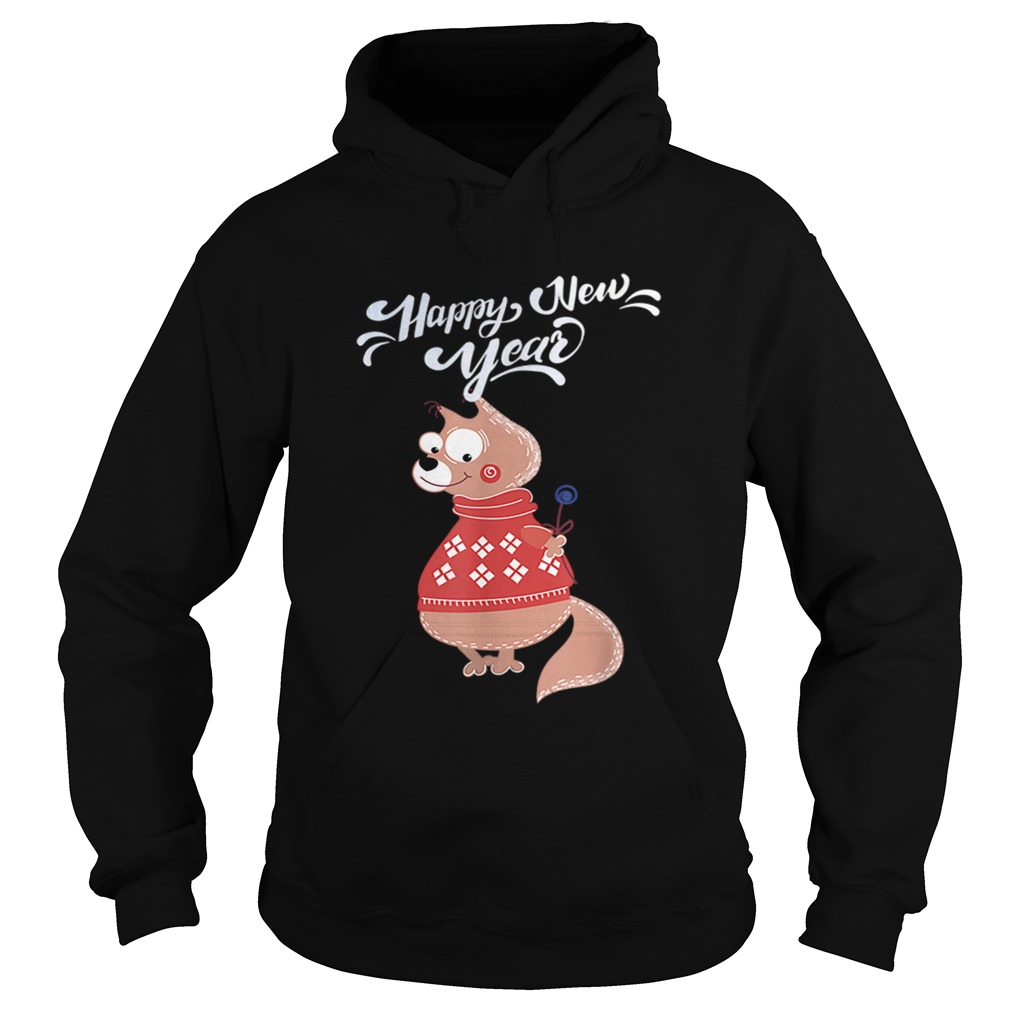 Happy New Year 2020 Squirrel Hoodie