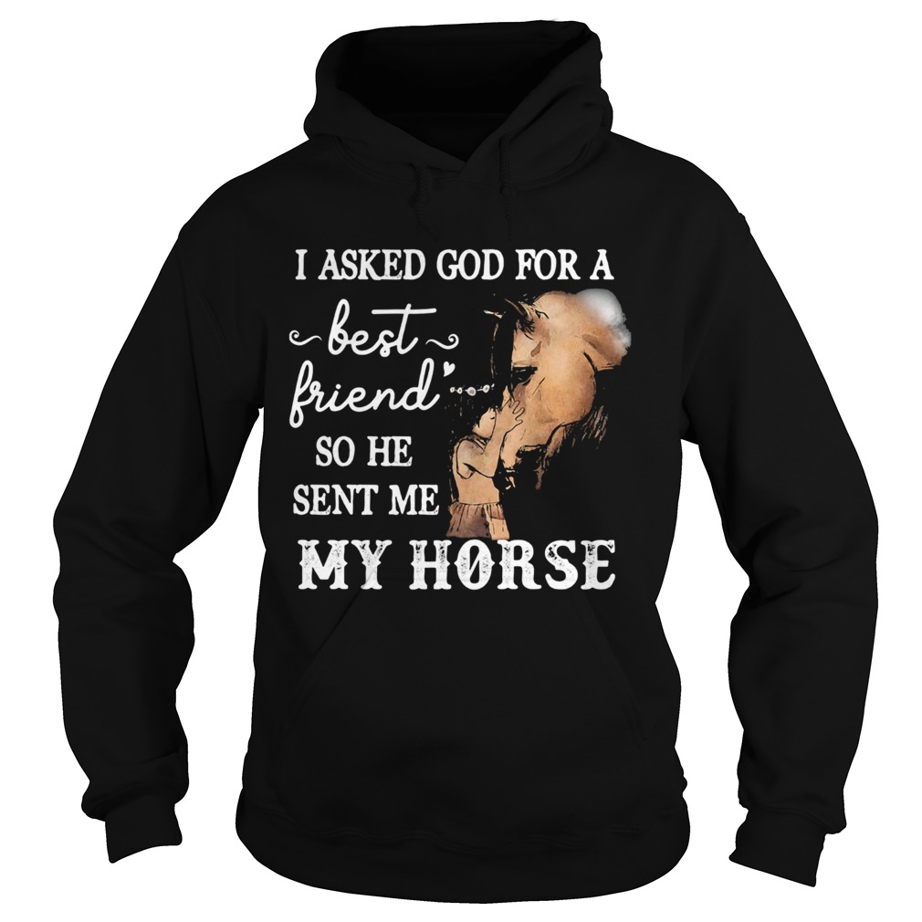 I asked god for a best friend so he sent me my horse Hoodie