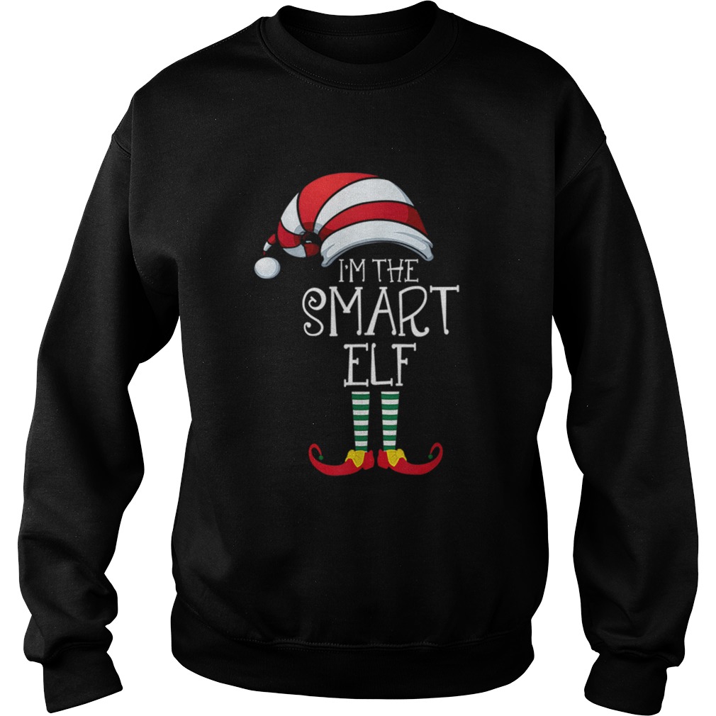 Im The Smart Elf Family Matching Christmas Sweatshirt