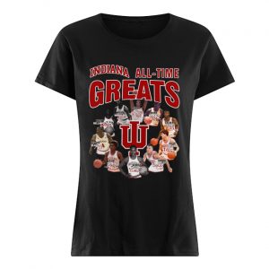 Indiana all time greatest players signatures Ladies Tee