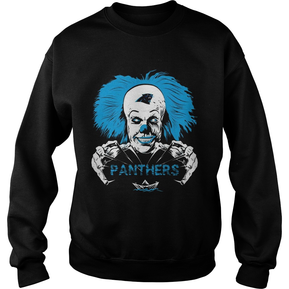 It Horror Movies Carolina Panthers Sweatshirt